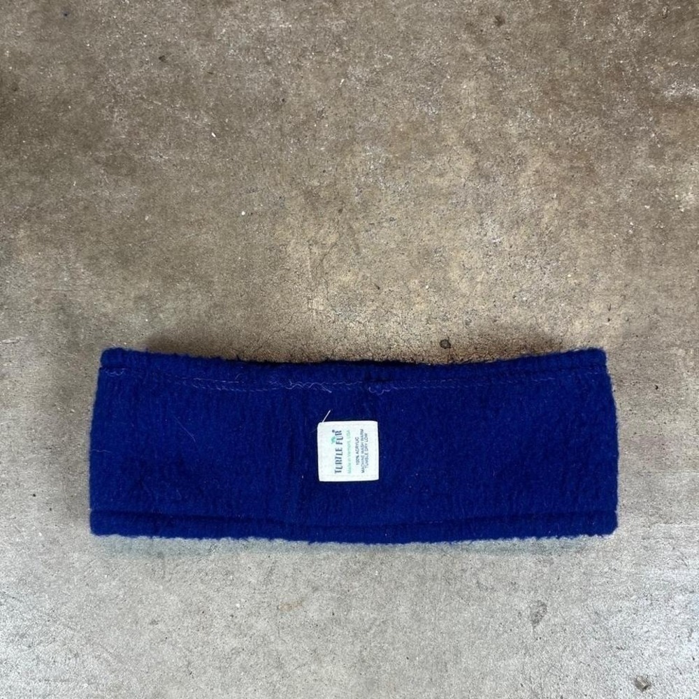 Vintage 90s Turtle Fur blue headband